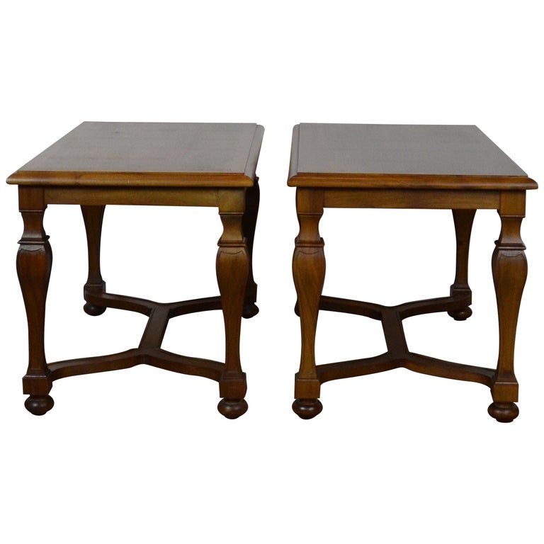 Pair of End Tables at 1stDibs