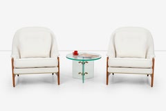 Pair of End Tables in the Style of Fontana Arte