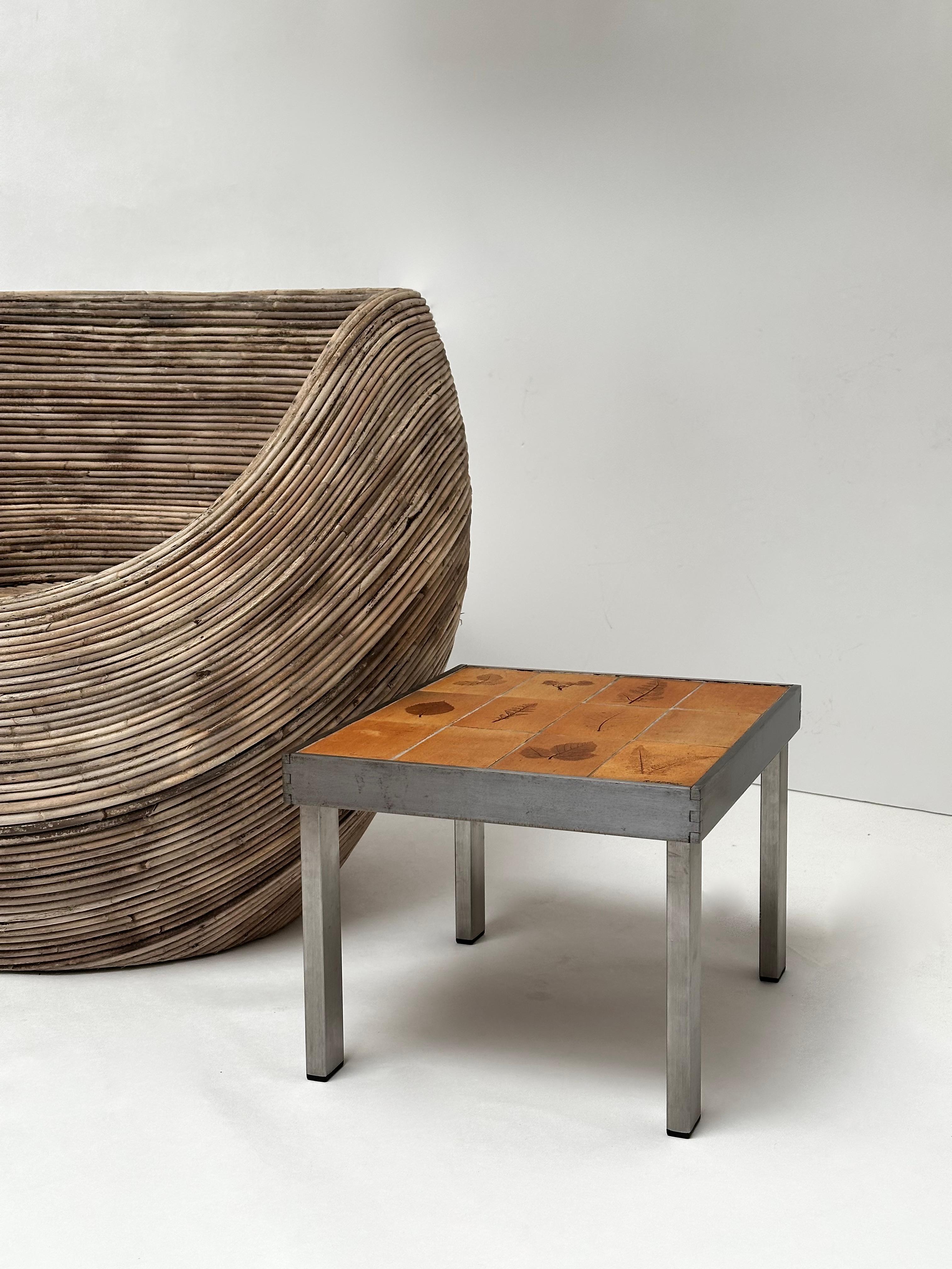 Paar Beistelltische, Roger Capron, Vallauris um 1970 im Angebot 2