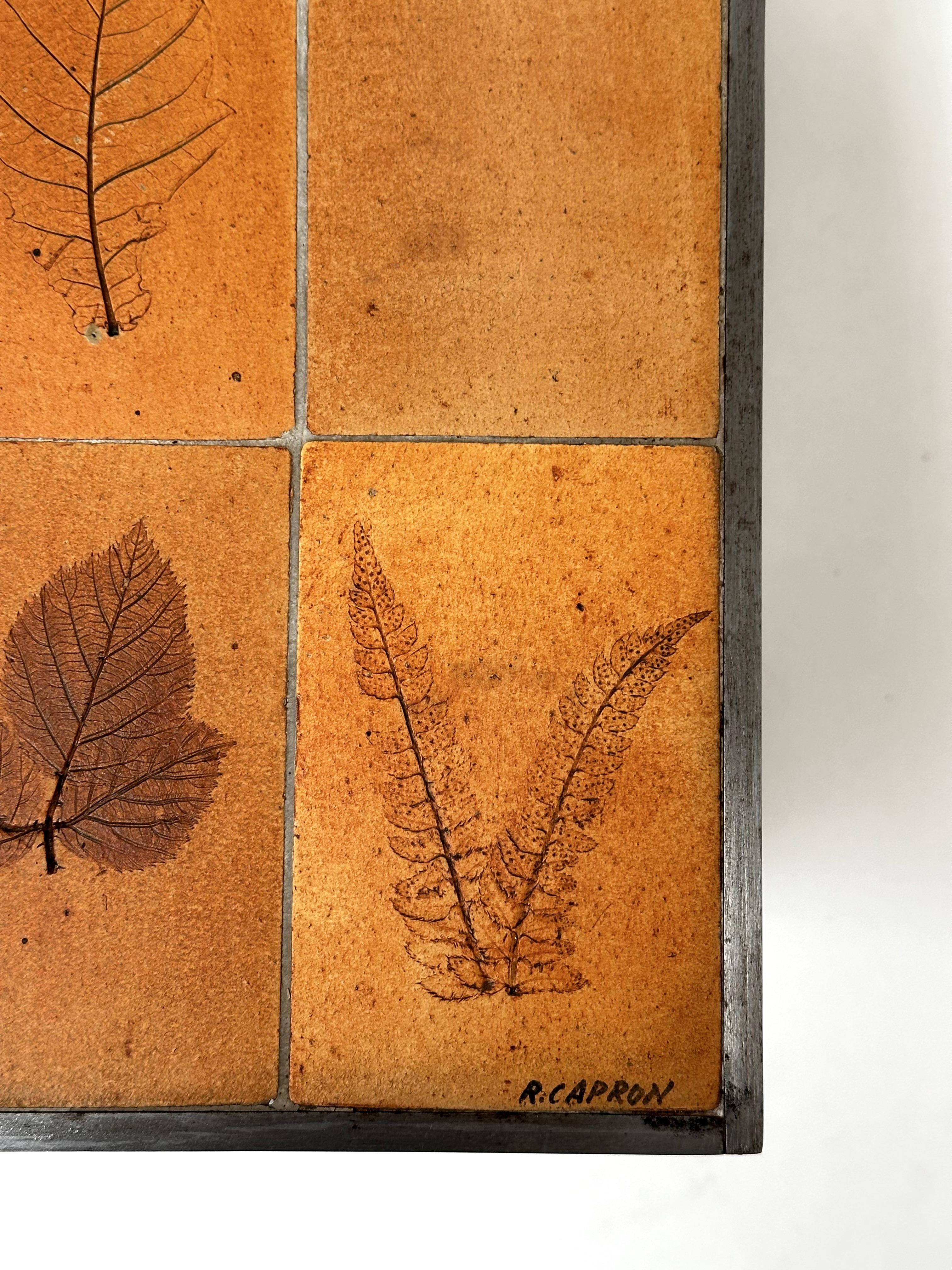 Paar Beistelltische, Roger Capron, Vallauris um 1970 im Angebot 3