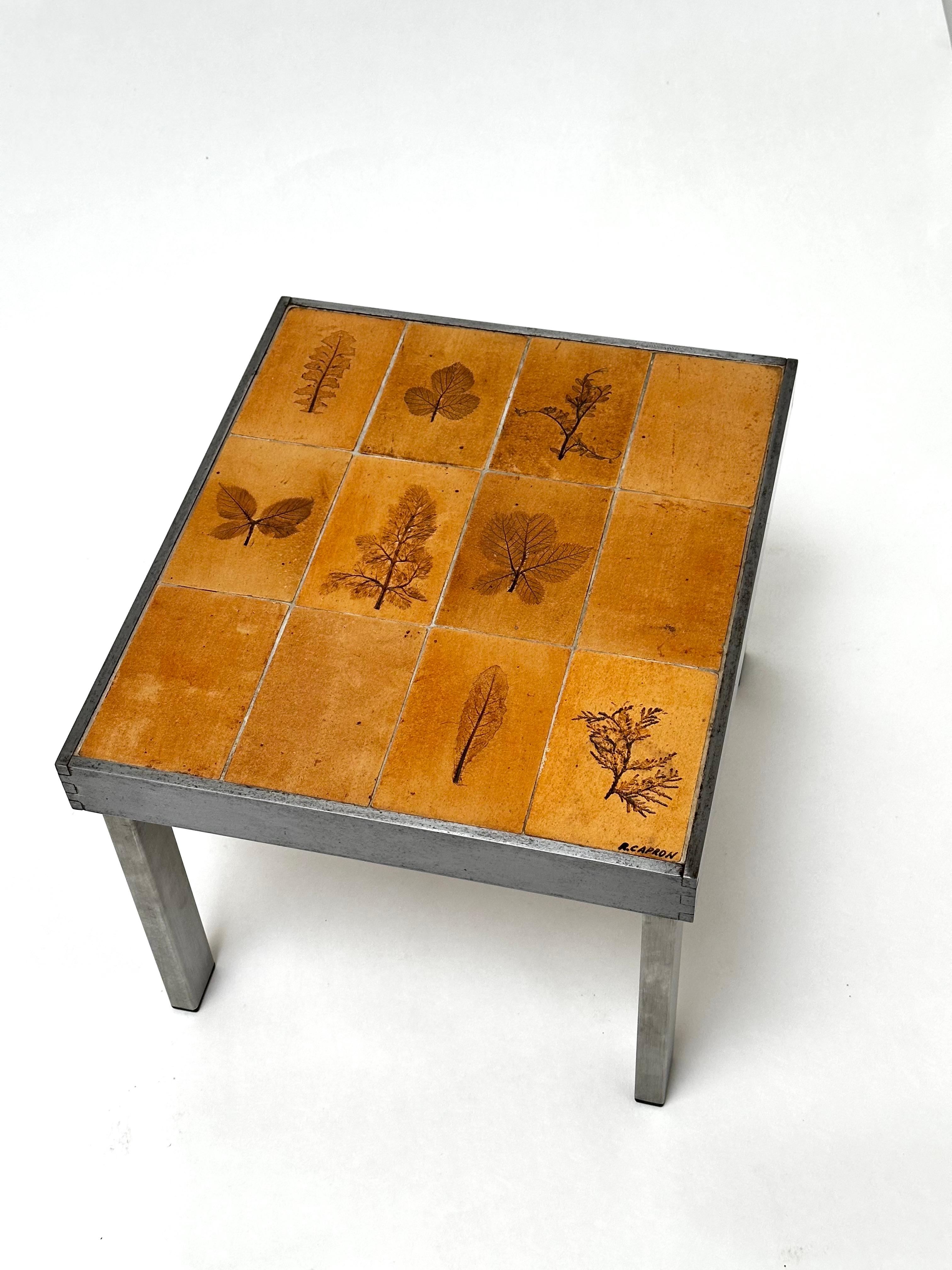 Paar Beistelltische, Roger Capron, Vallauris um 1970 (Sonstiges) im Angebot