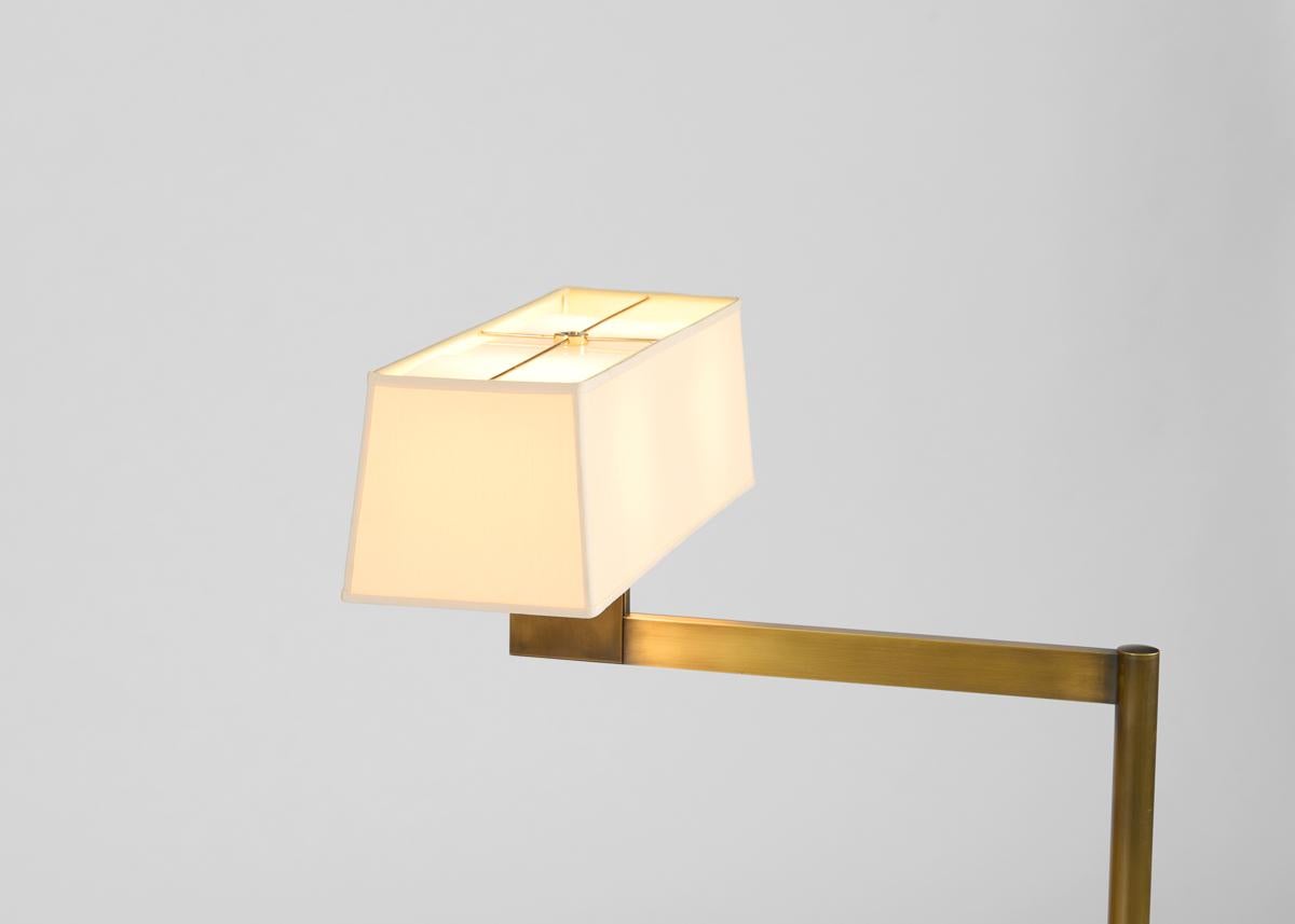 XXIe siècle et contemporain Paire de tables d'appoint avec lampes attenantes de la collection de Thierry Despont en vente