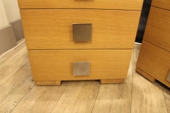 Pair of ends tables, Frêne, Italian, Design 1980
