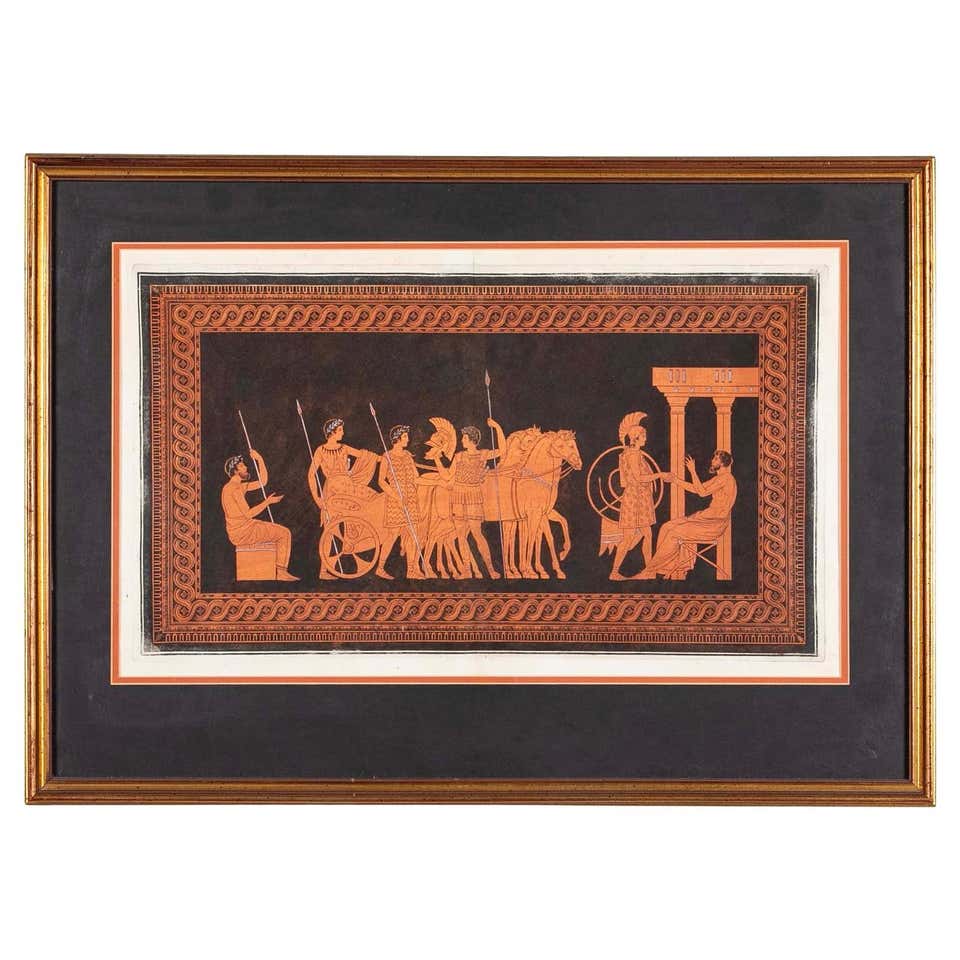 Roman Script Engravings 18th-Century Holy Roman Empire Engraving with Heraldry and Imperial ...