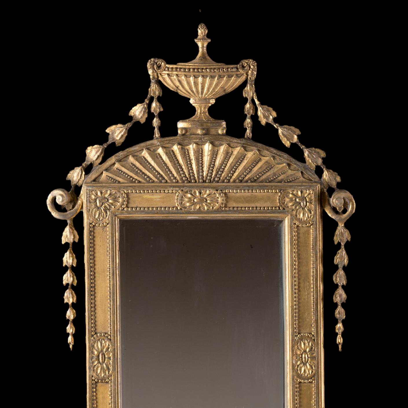 Neoclassico Coppia di Girandole neoclassiche inglesi del XIX secolo nello stile di Robert Adam in vendita