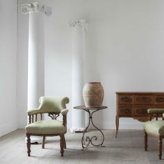 Pair of English 19th Century Plaster Columns