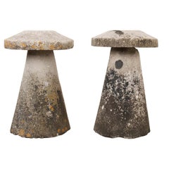 Pair of English 19th Century Staddle Stones