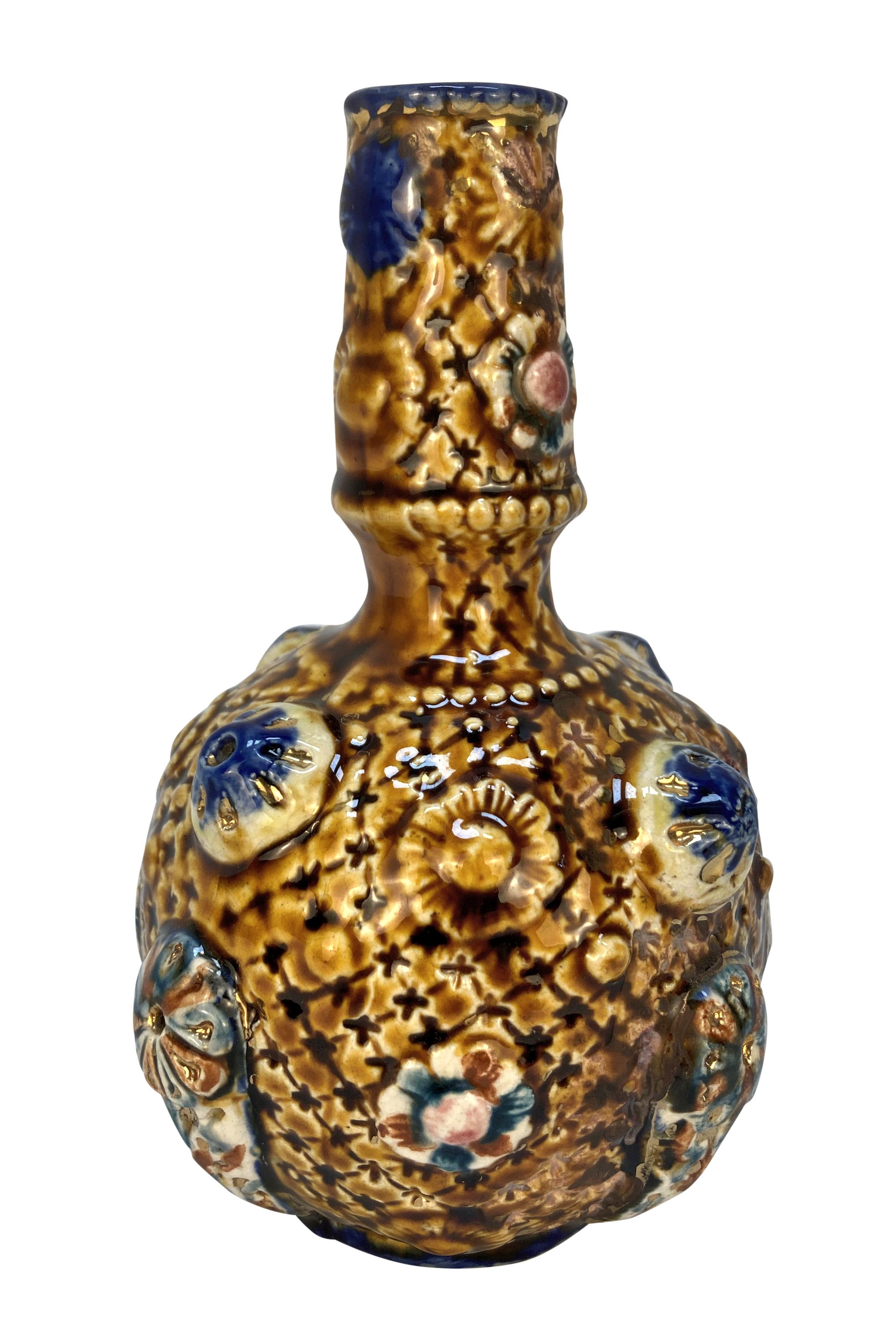 Paire de vases anglais en terre d'Alhambra Bon état - En vente à Kent, Dover