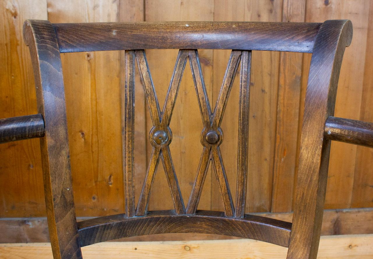 Pareja de sillones ingleses - Renacimiento Chippendale, terciopelo mostaza Circa 1900 Terciopelo en venta