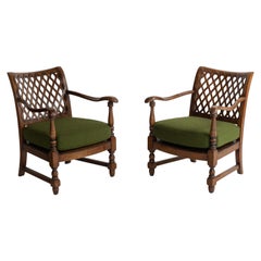 Wood Armchairs