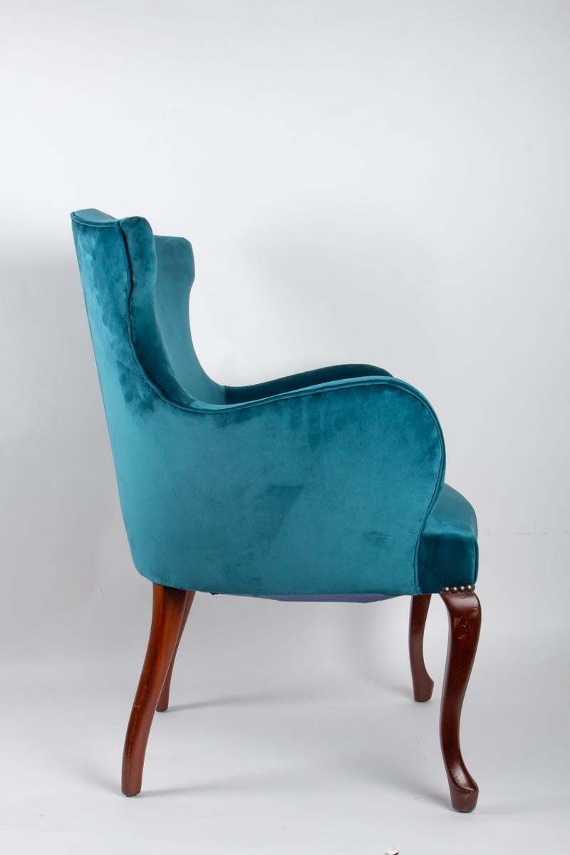 Pair of English Armchairs from the Beginning of the 20th Century 3