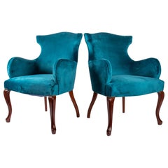 Pair of English Armchairs from the Beginning of the 20th Century