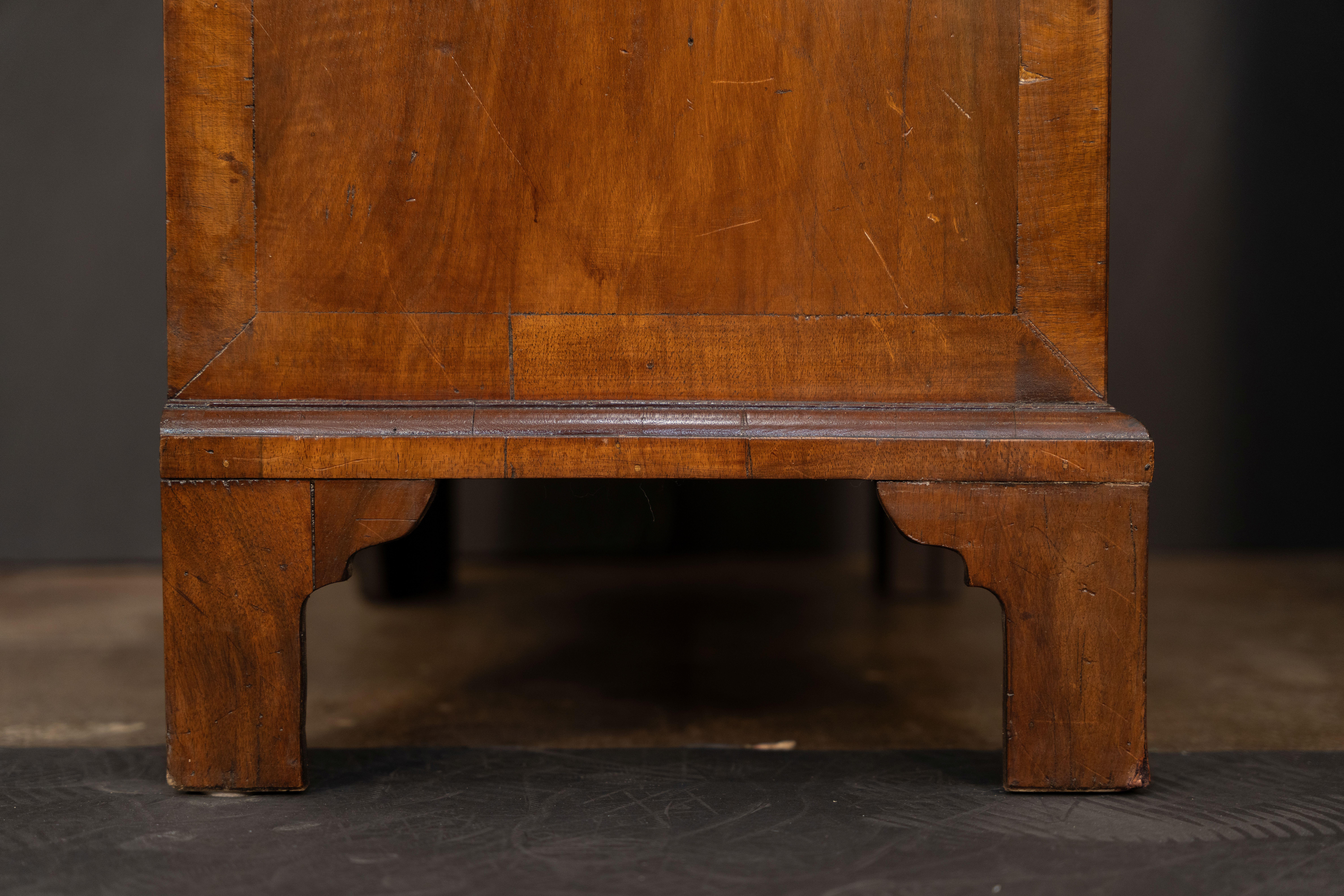 Pair of English Bachelor's Small Chests of Walnut 6
