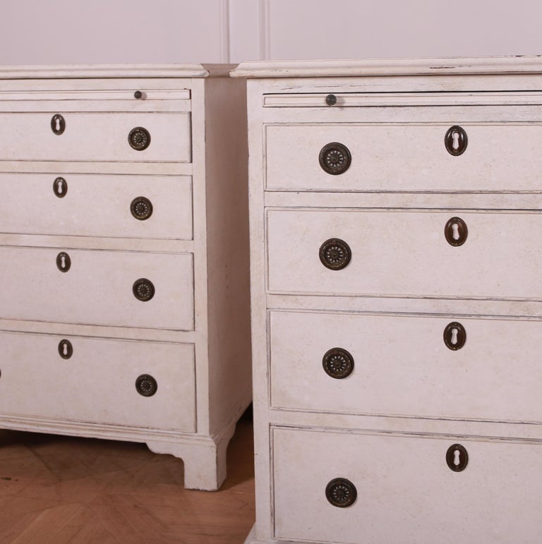 Pair of English Bedside Commodes For Sale at 1stDibs