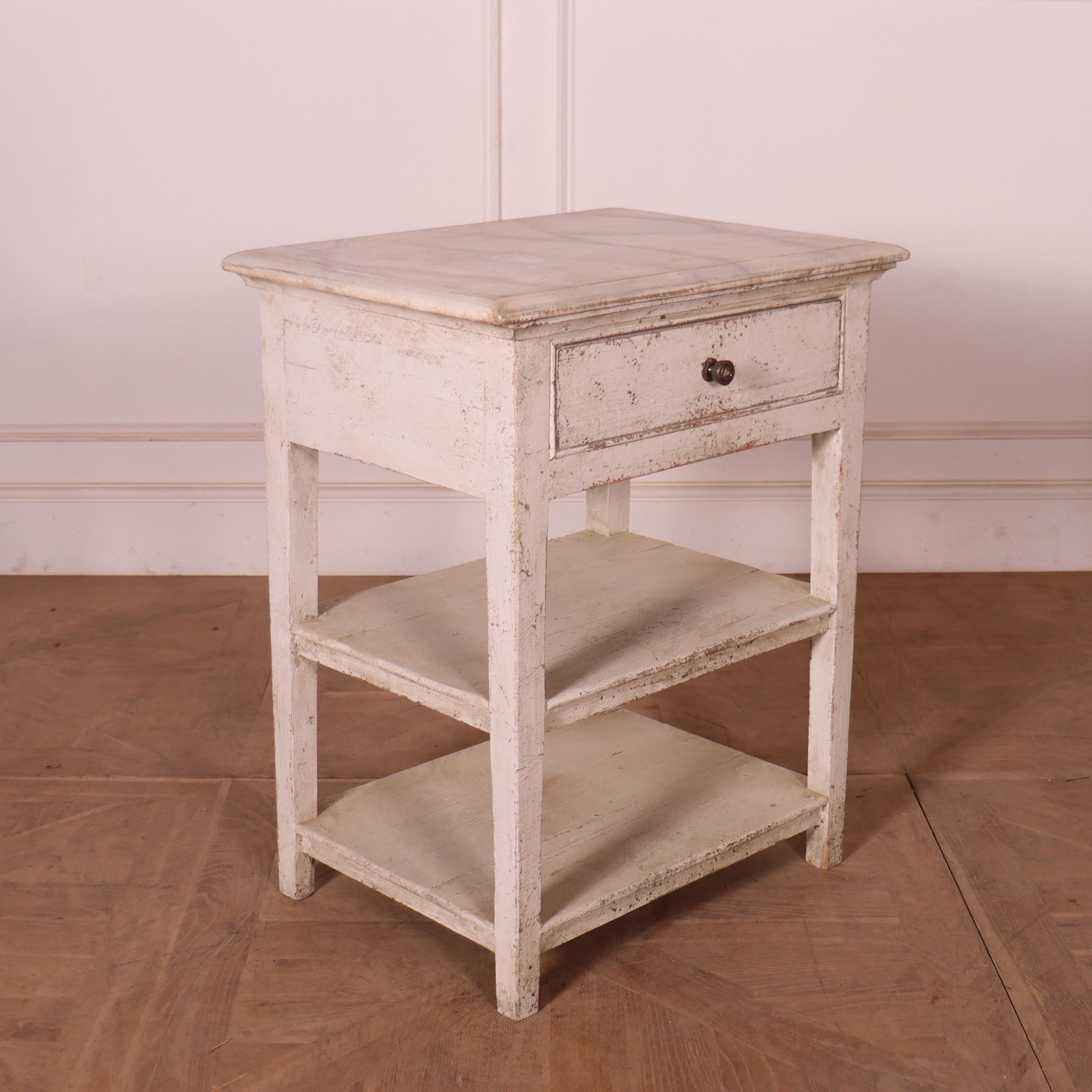 Pair of English Bedside Tables 1