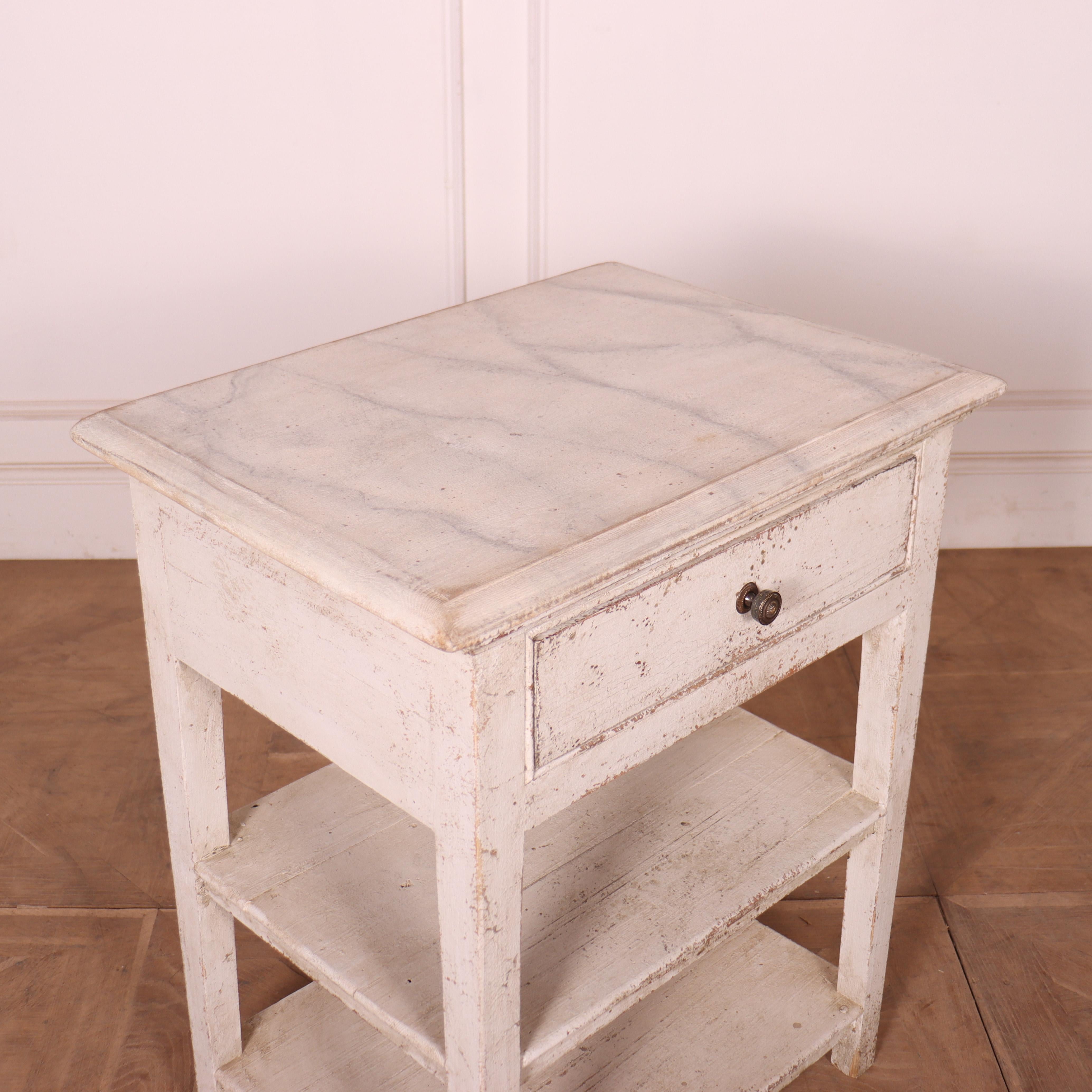 Pair of English Bedside Tables 2