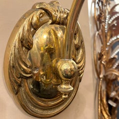 Pair of English Bell Jar Sconces
