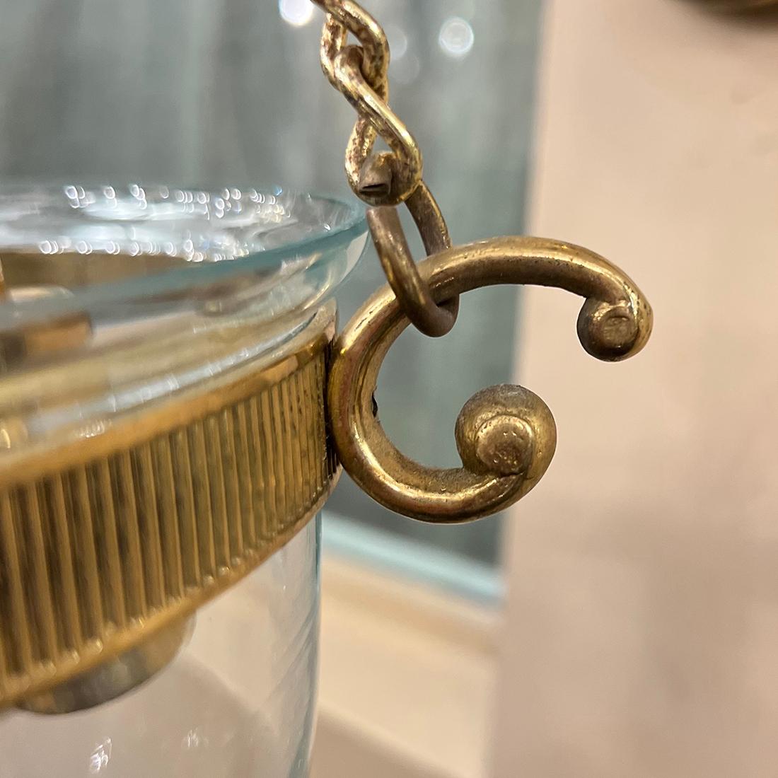 Paar englische Bell Jar Wandleuchter (Mitte des 20. Jahrhunderts) im Angebot