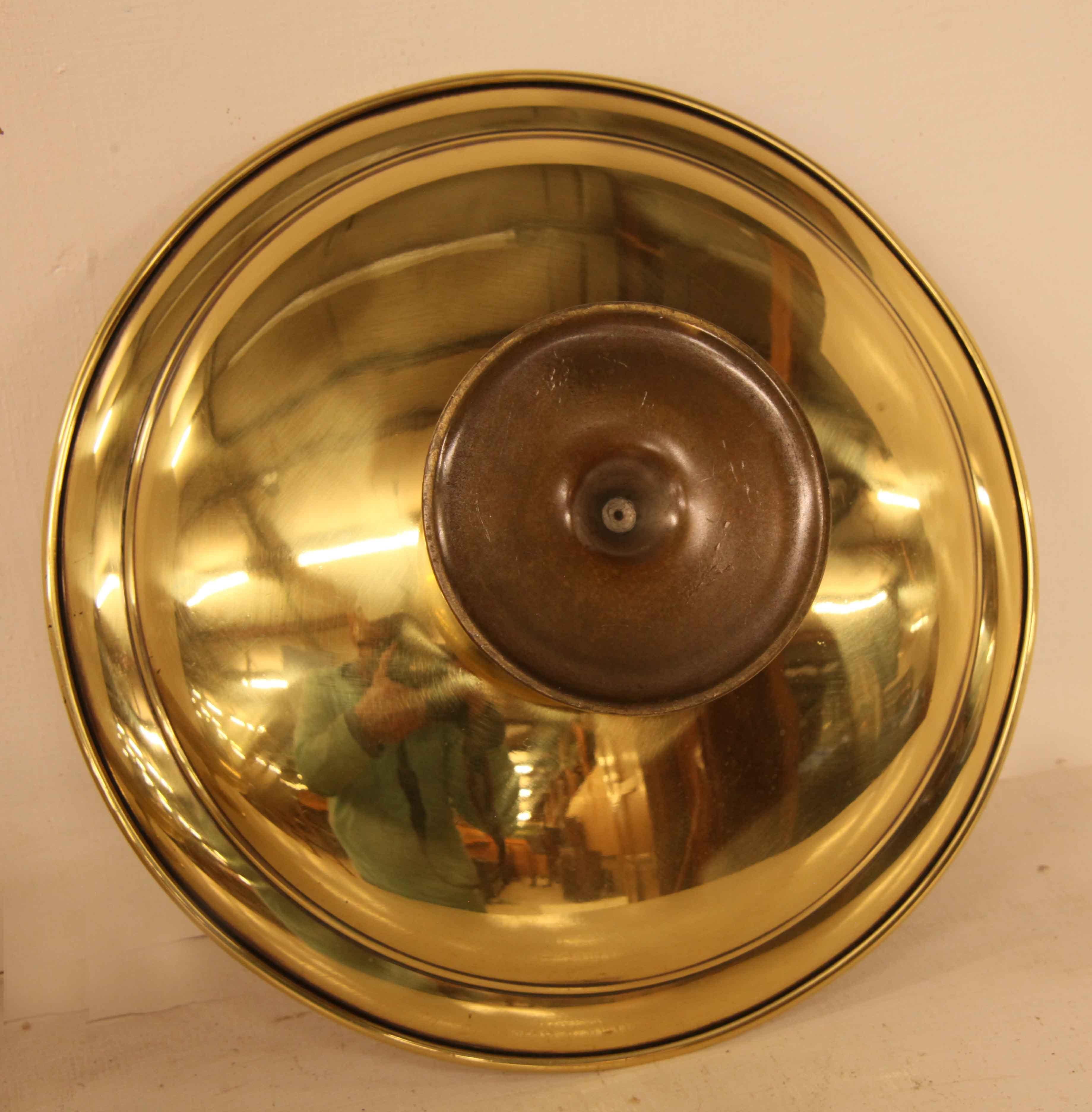 Pair of English Brass and Copper Tazzas  For Sale 6