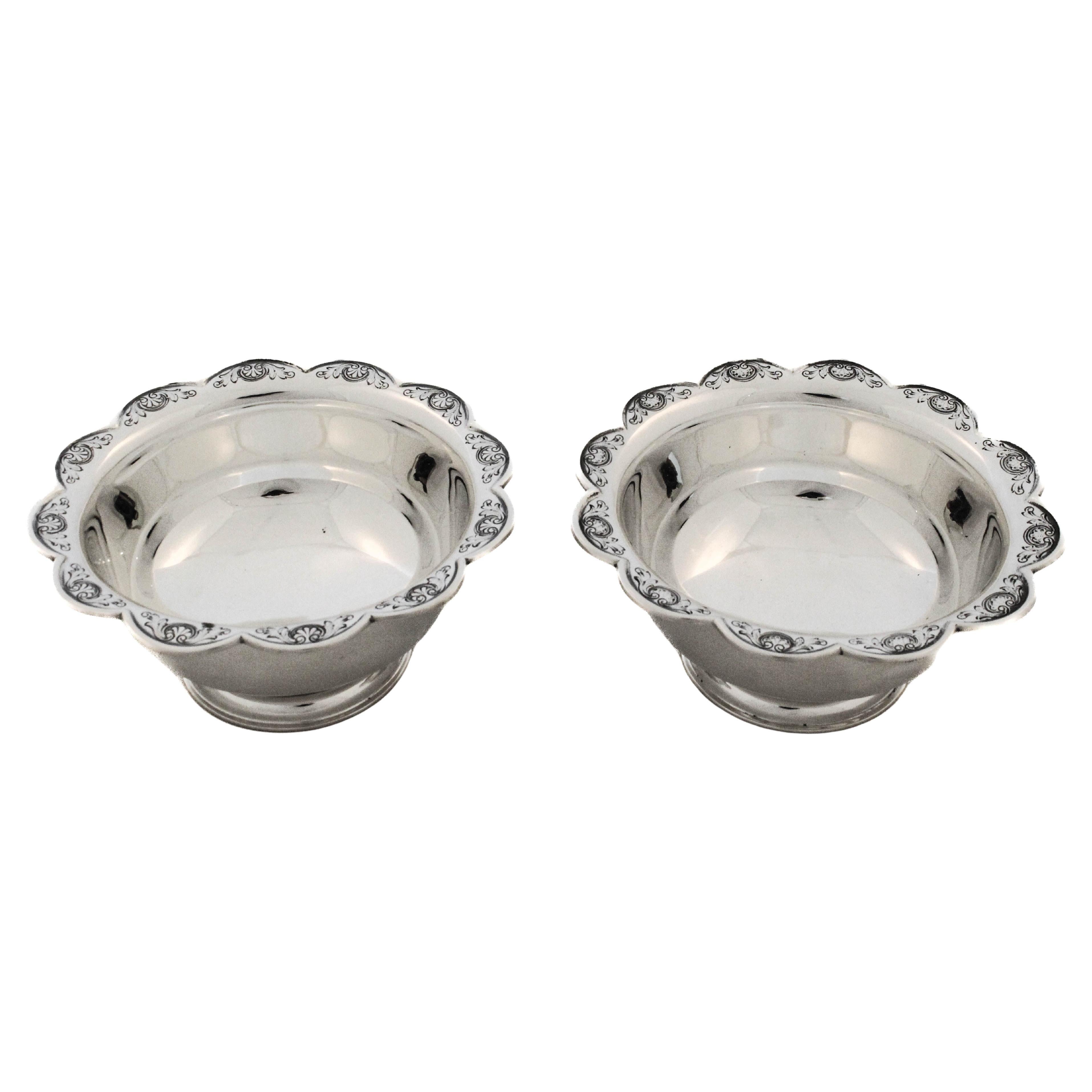 Pair of English Candy Dishes