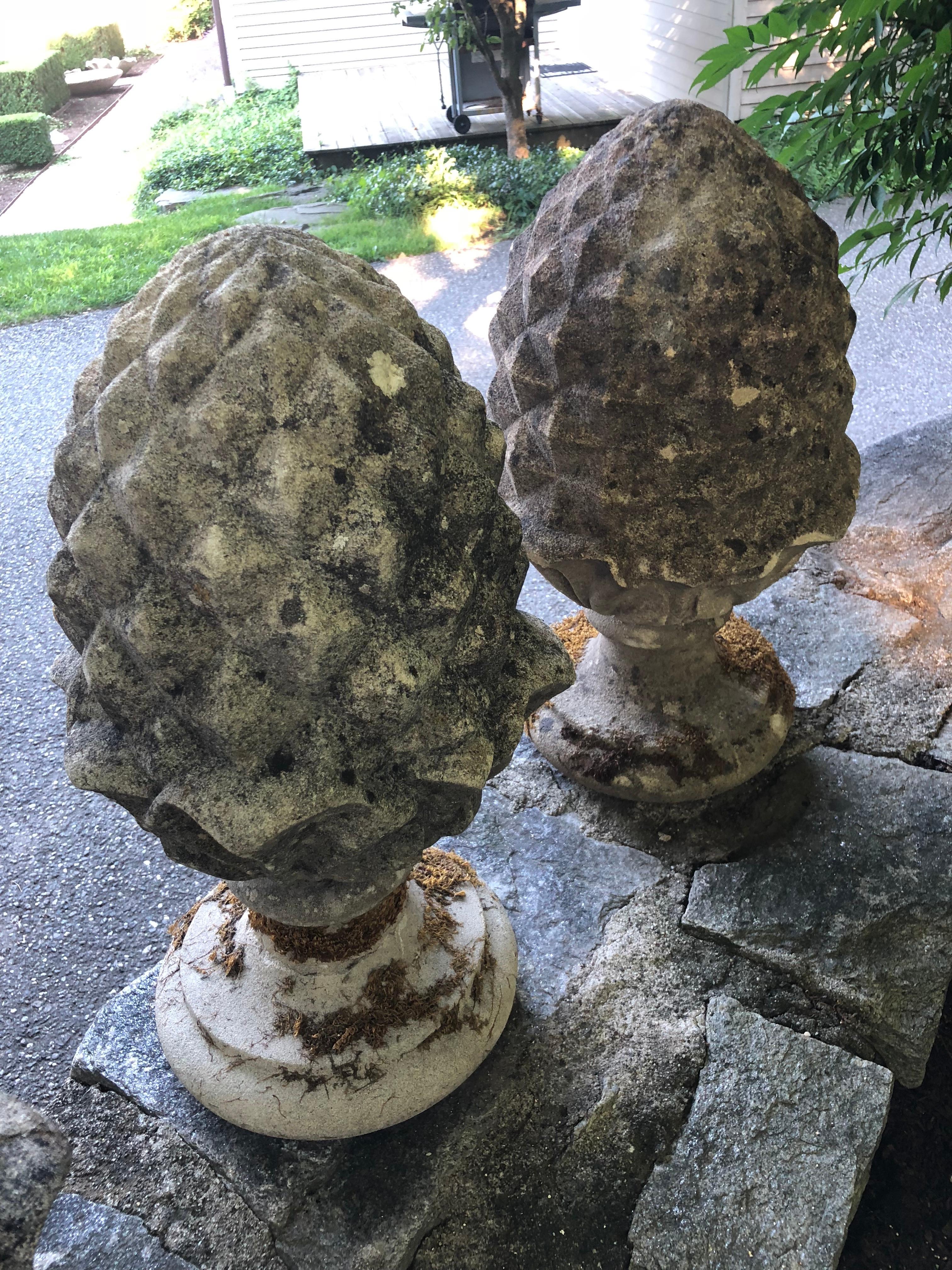 cast stone finials