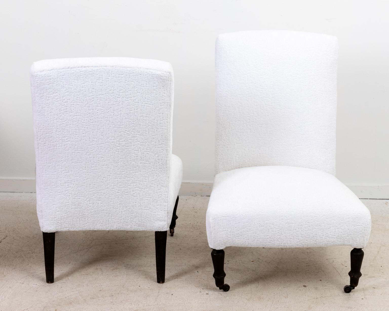 Upholstery Pair of English Chairs