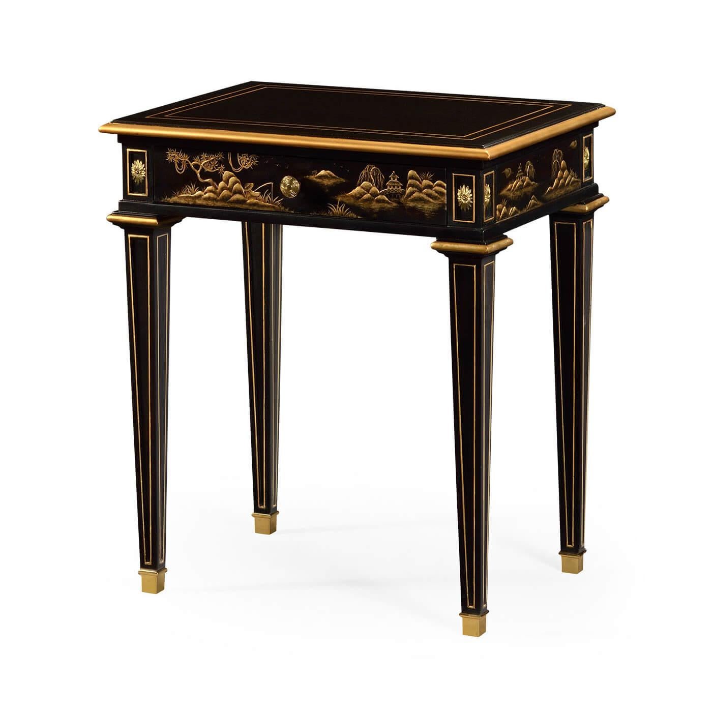 chinoiserie side tables