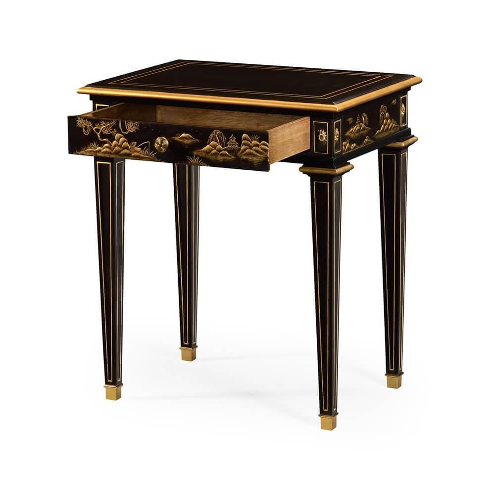 chinoiserie end tables