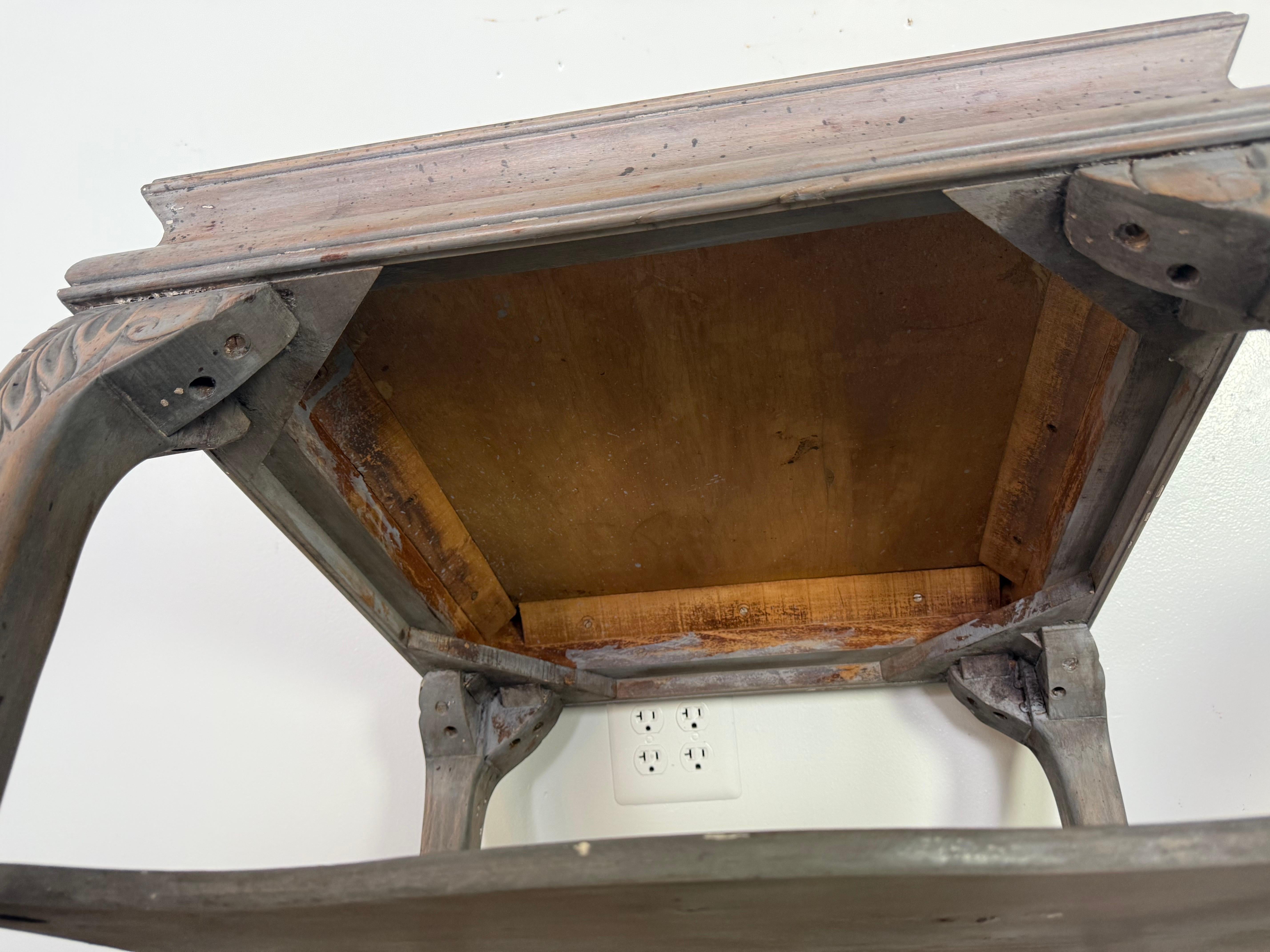 Pair of English Chippendale Style End Tables For Sale 8