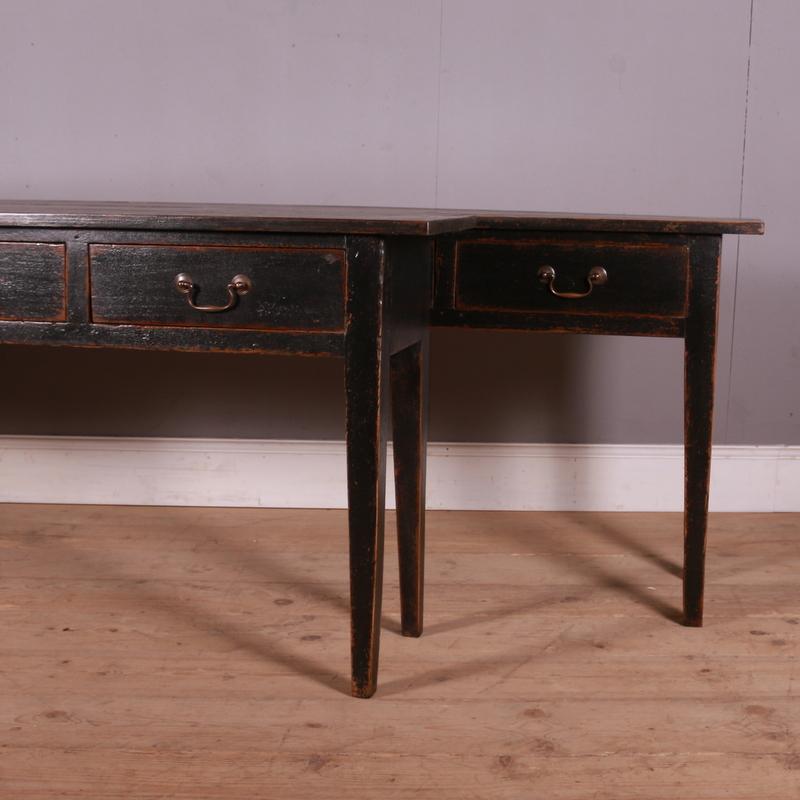 Victorian Pair of English Console Tables For Sale