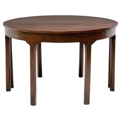 Pair of English Demi Lune Tables, c. 1850