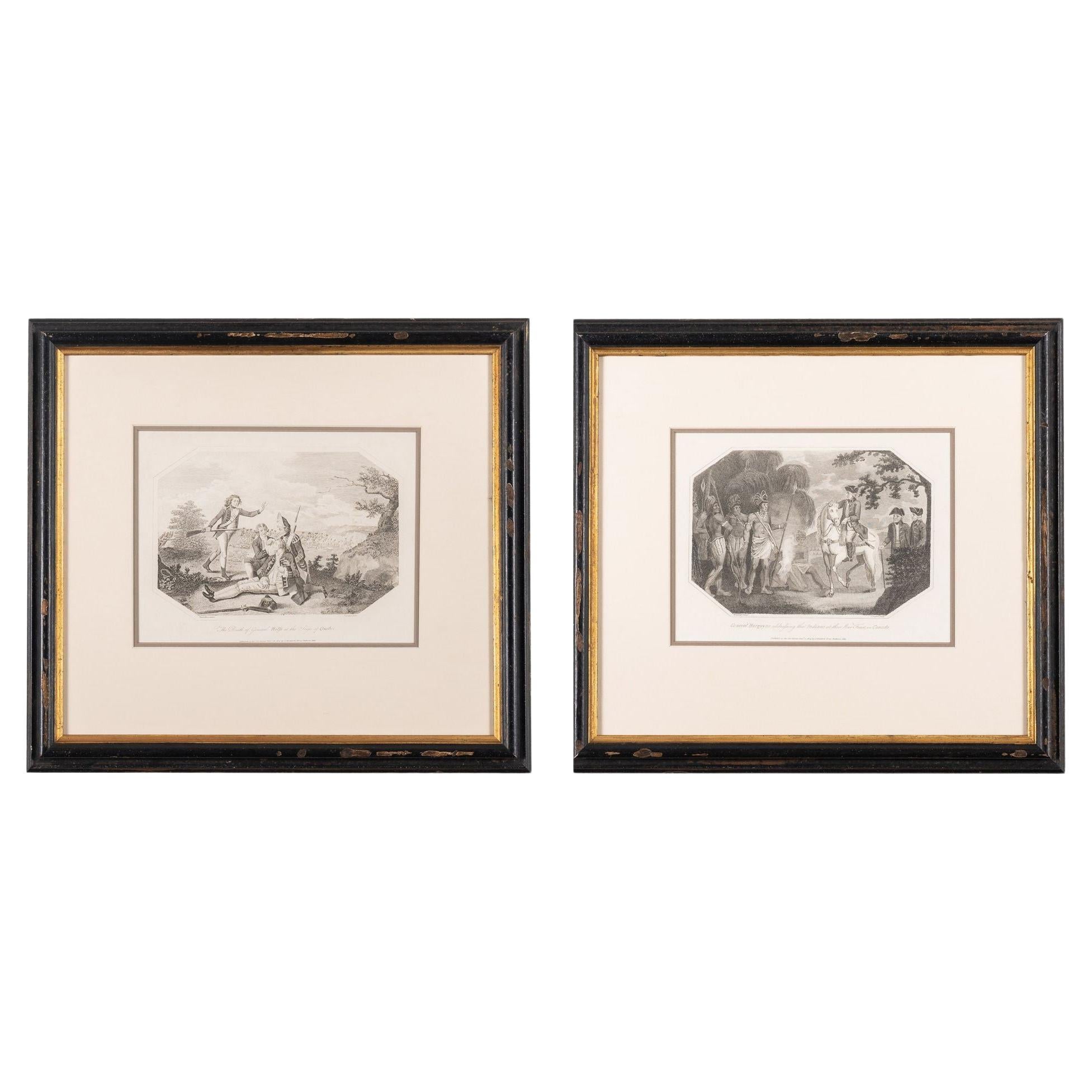 Pair of English Etchings and Engravings by William Grainger '1802-04'