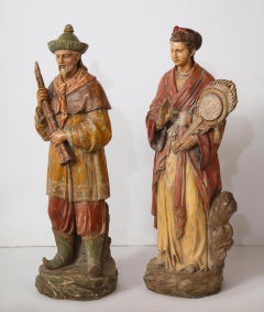 Pair of English Figures