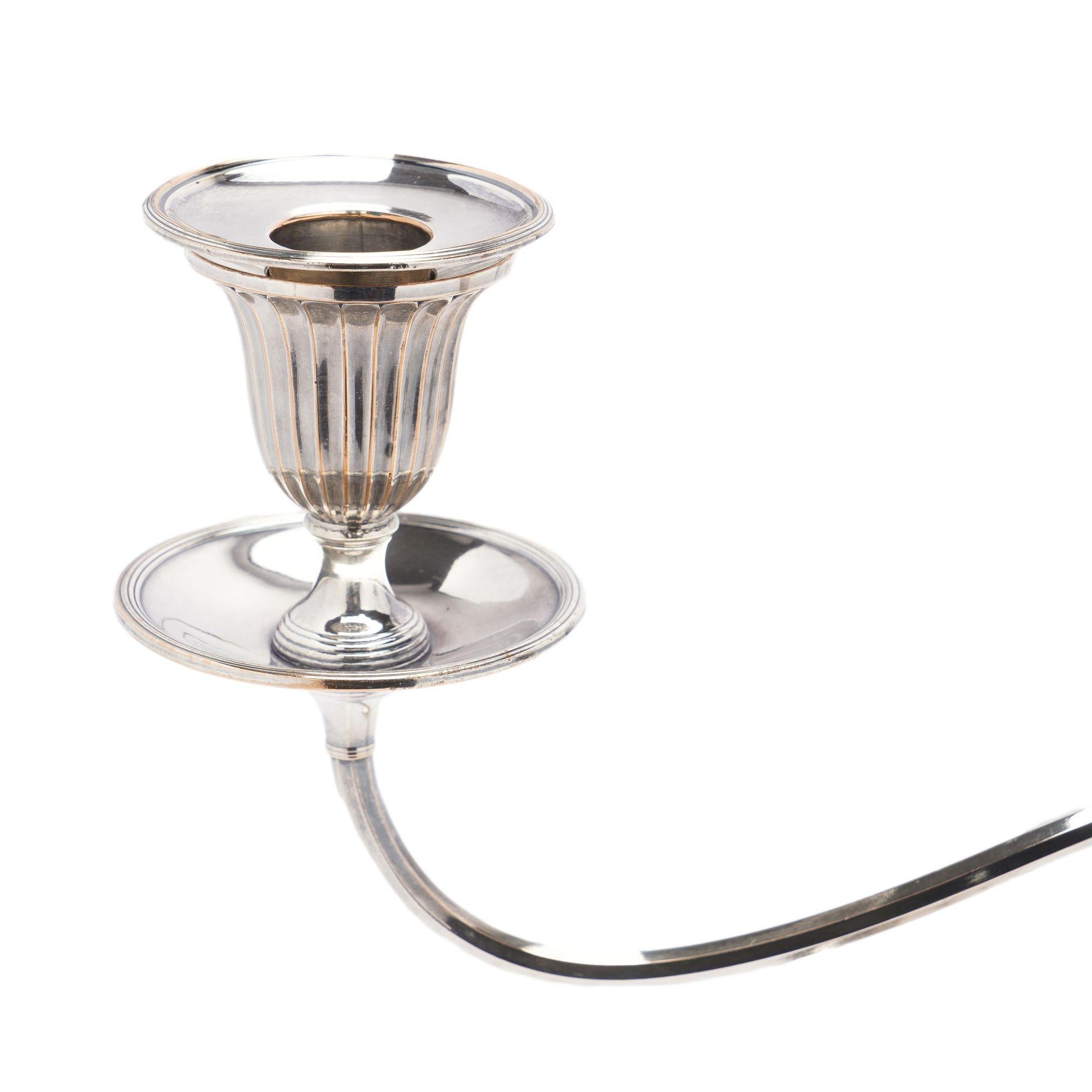 Coppia di candelabri inglesi georgiani Old Sheffield, 1780-90 ca. in vendita 9
