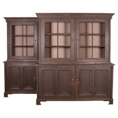 Paire de commodes anglaises vernissées