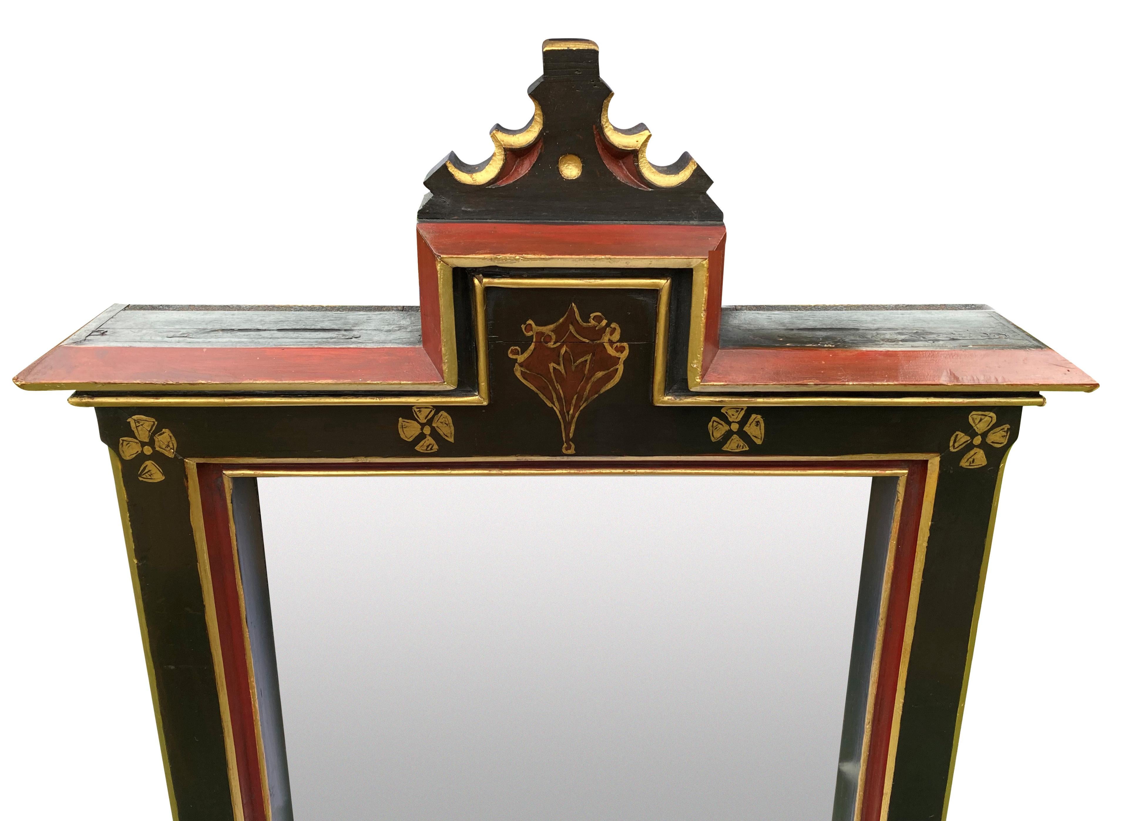 Pair Of English Gothic Mirrors In The Manner Of Pugin In Good Condition For Sale In London, GB