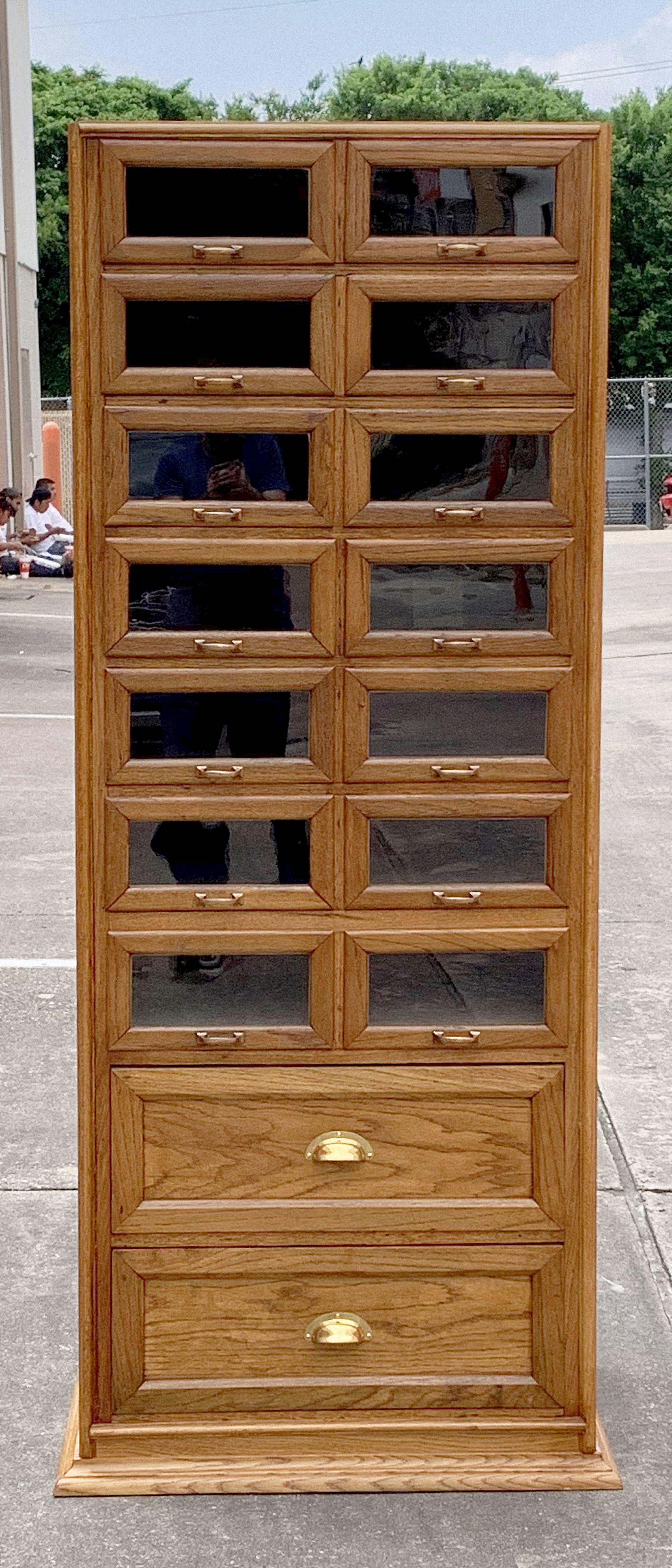 Pair of English Haberdashery Cabinets, 'Individually Priced' 3