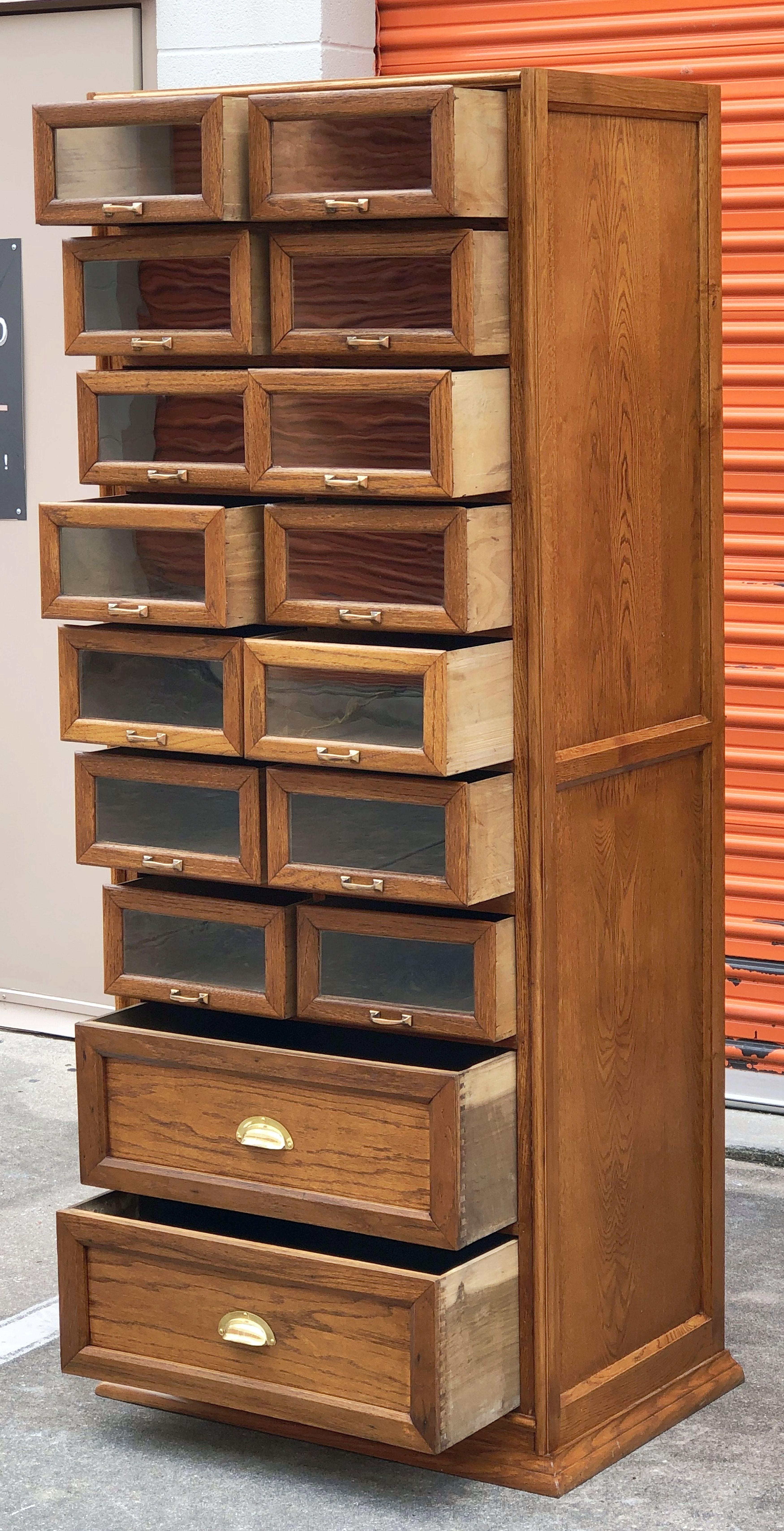 Pair of English Haberdashery Cabinets, 'Individually Priced' 7