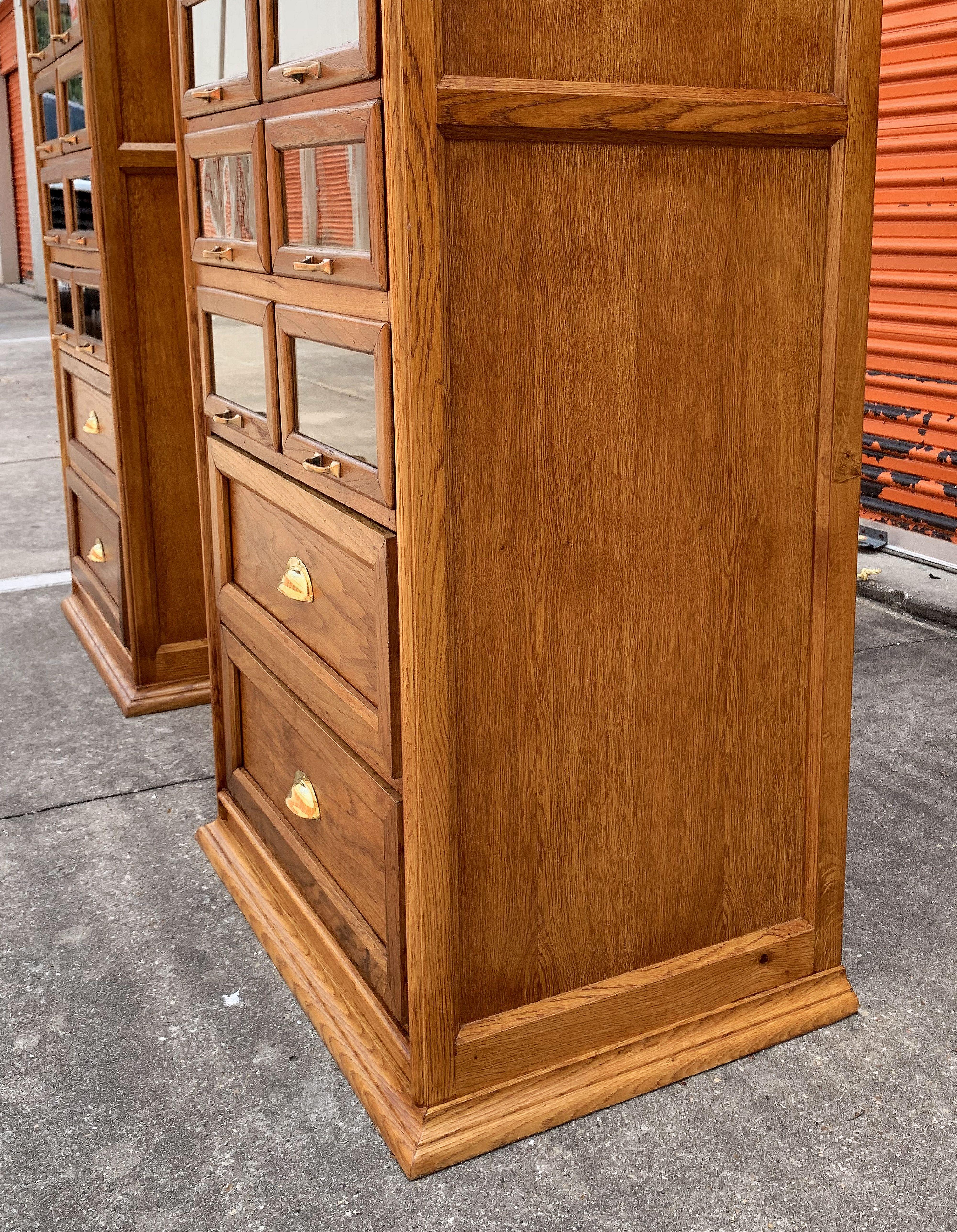 Pair of English Haberdashery Cabinets, 'Individually Priced' 9