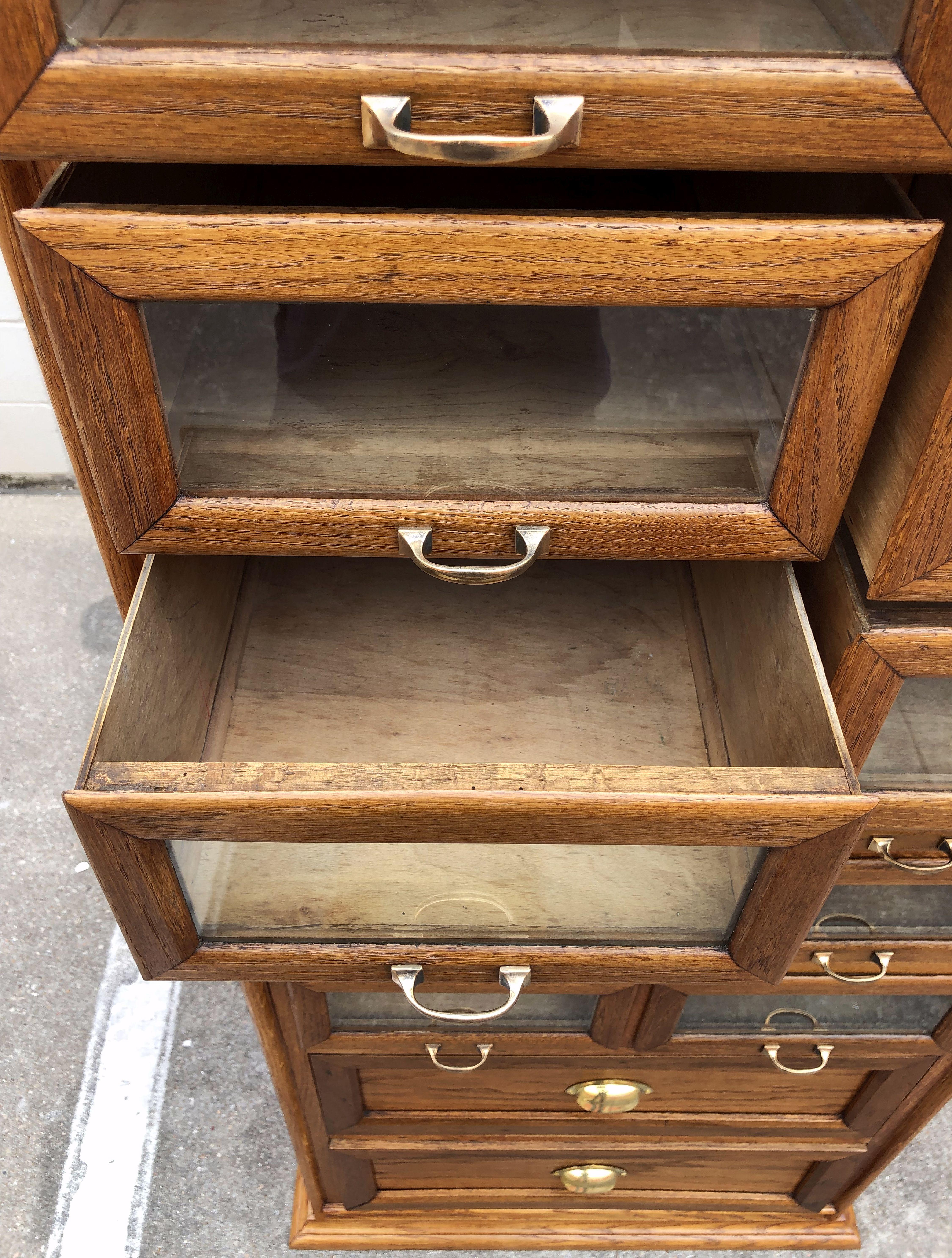 Pair of English Haberdashery Cabinets, 'Individually Priced' 10