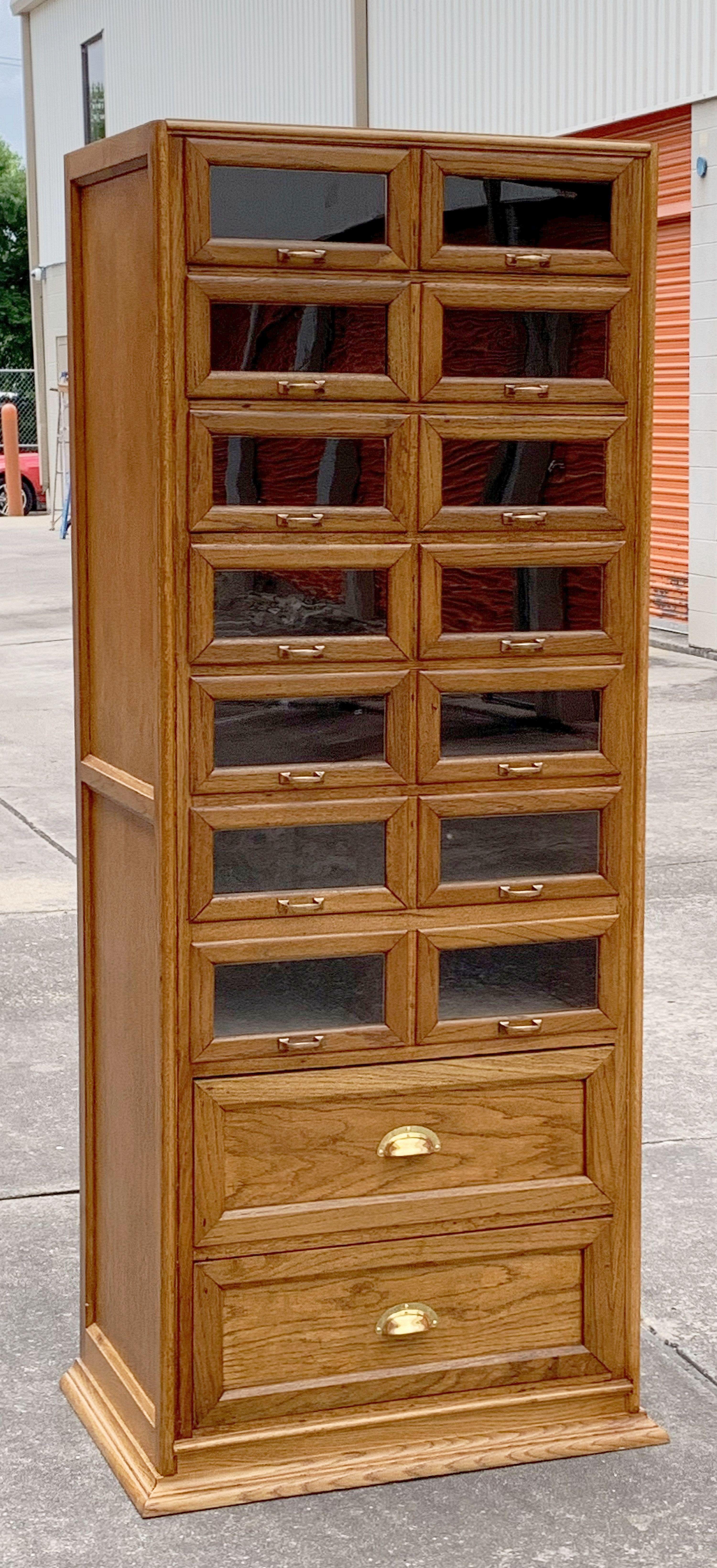 Pair of English Haberdashery Cabinets, 'Individually Priced' 2