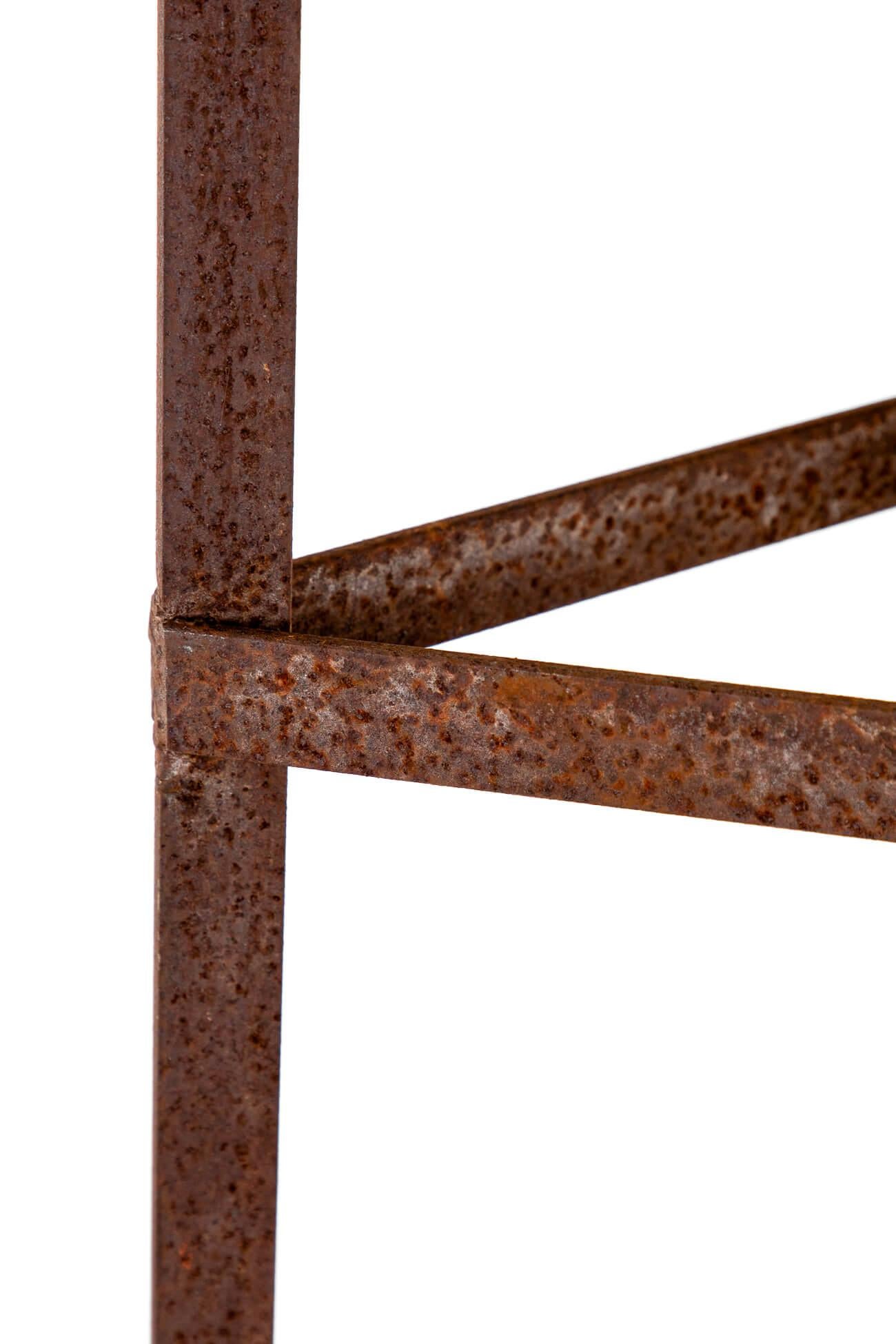 Pair of English Hand Forged Garden Obelisks 2
