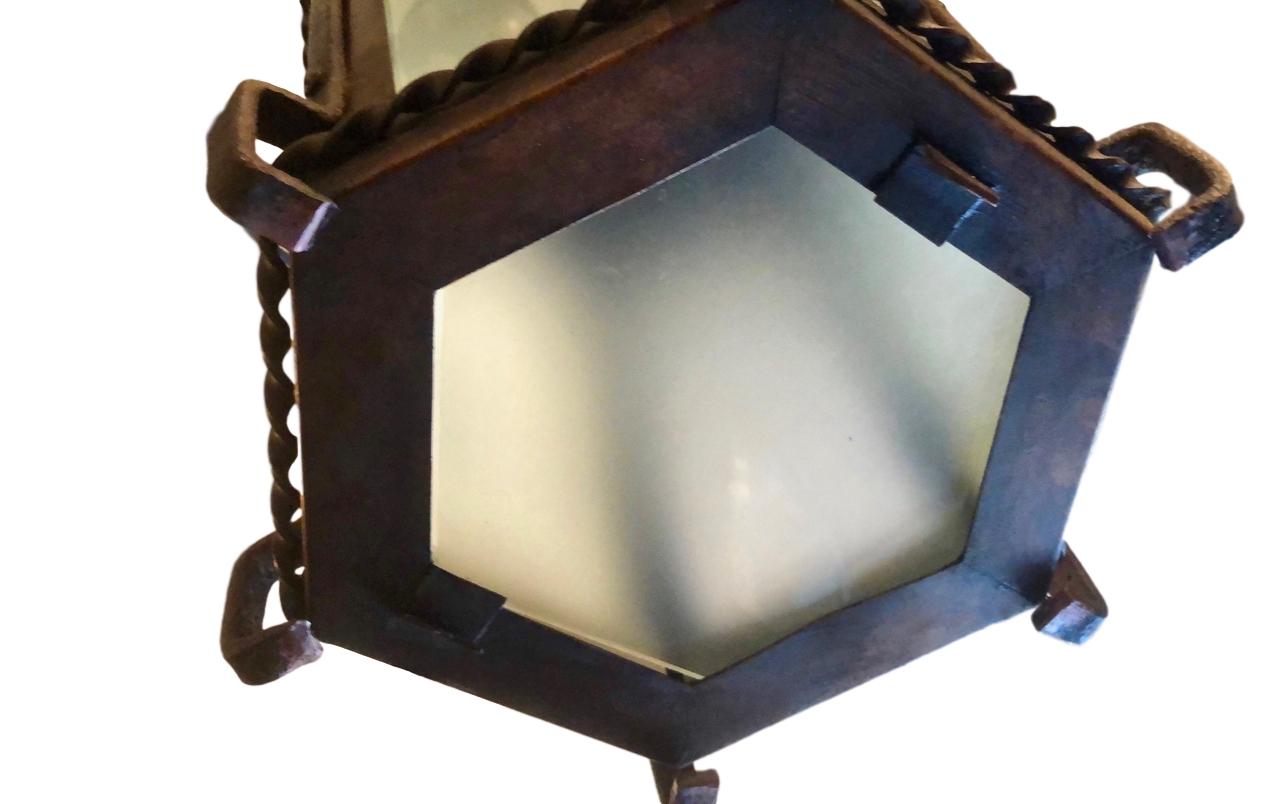 Early 20th Century English Lantern For Sale