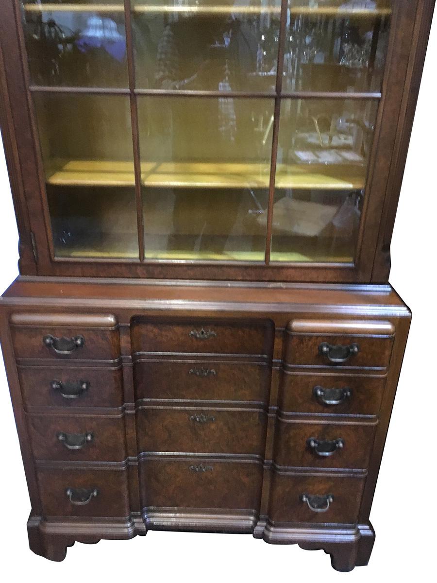 Pair of English Mahogany Cabinets, Sold as a Pair In Good Condition For Sale In New York, NY