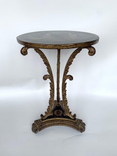 Pair of English Metal Chinoiserie Tables