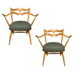 Pair of English Midcentury Armchairs