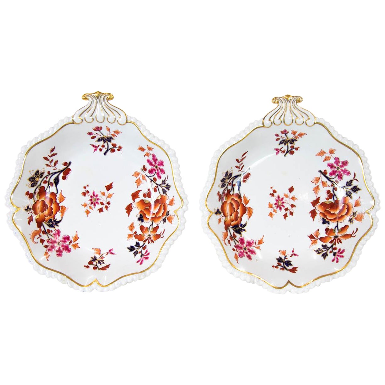 Pair of English Minton
s Dishes