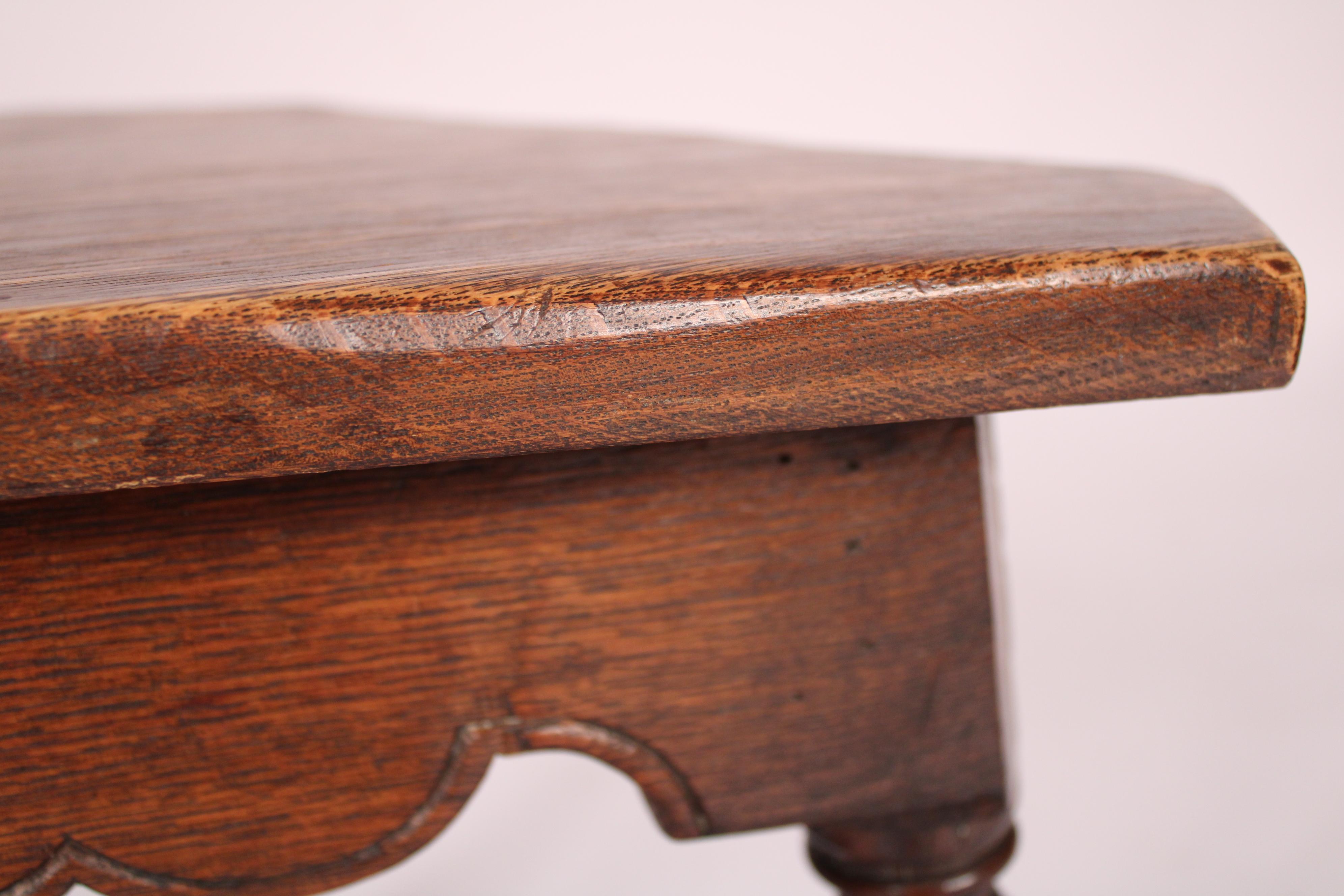 Pair of English Oak Style Joint Stools / Tables Made by Marshall Laird 5