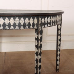 Pair of English Painted Console Tables