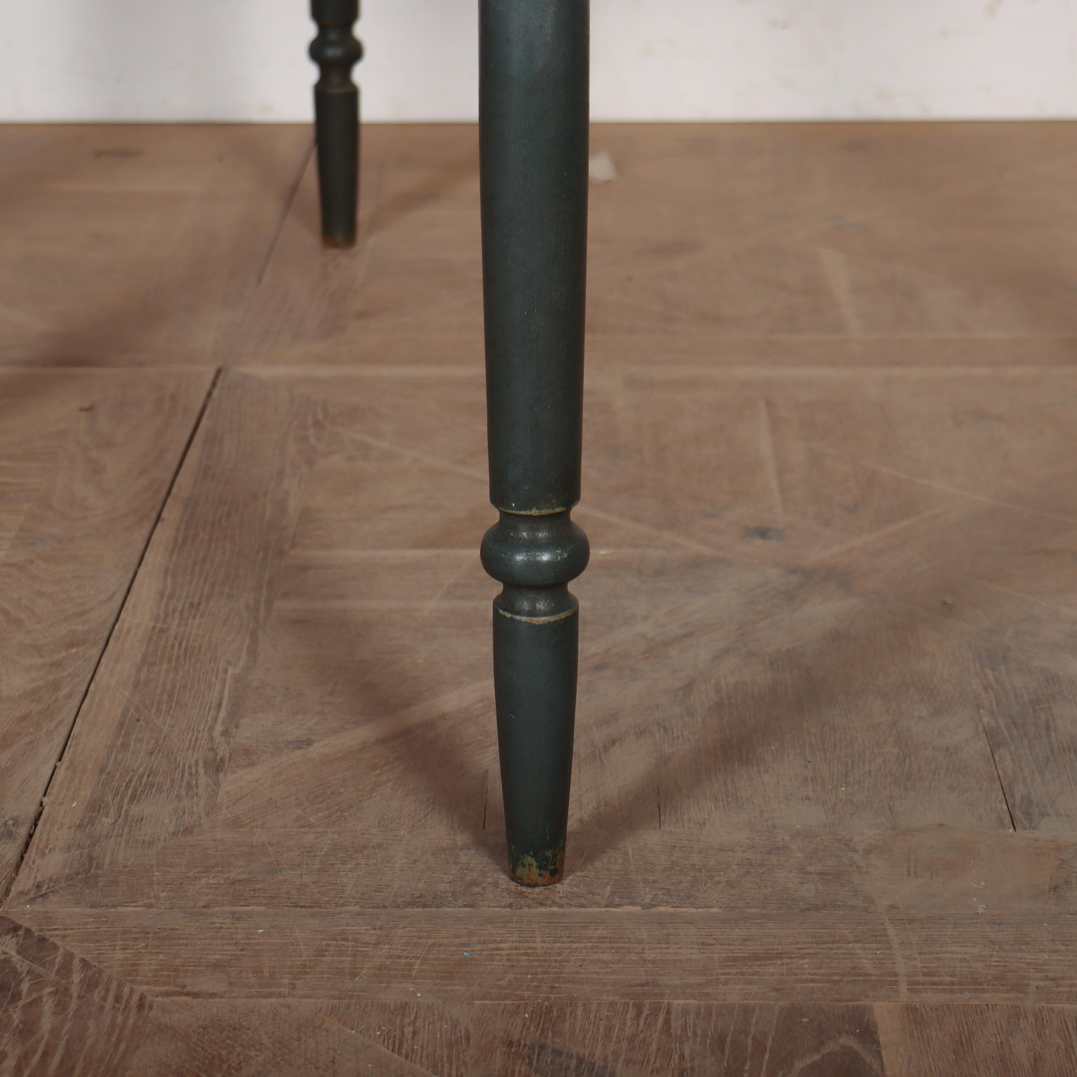 Victorian Pair of English Painted Console Tables For Sale